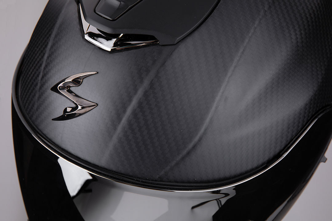Casco Scorpion EXO-1400 EVO II Carbon Solid Negro mate - Imagen 3