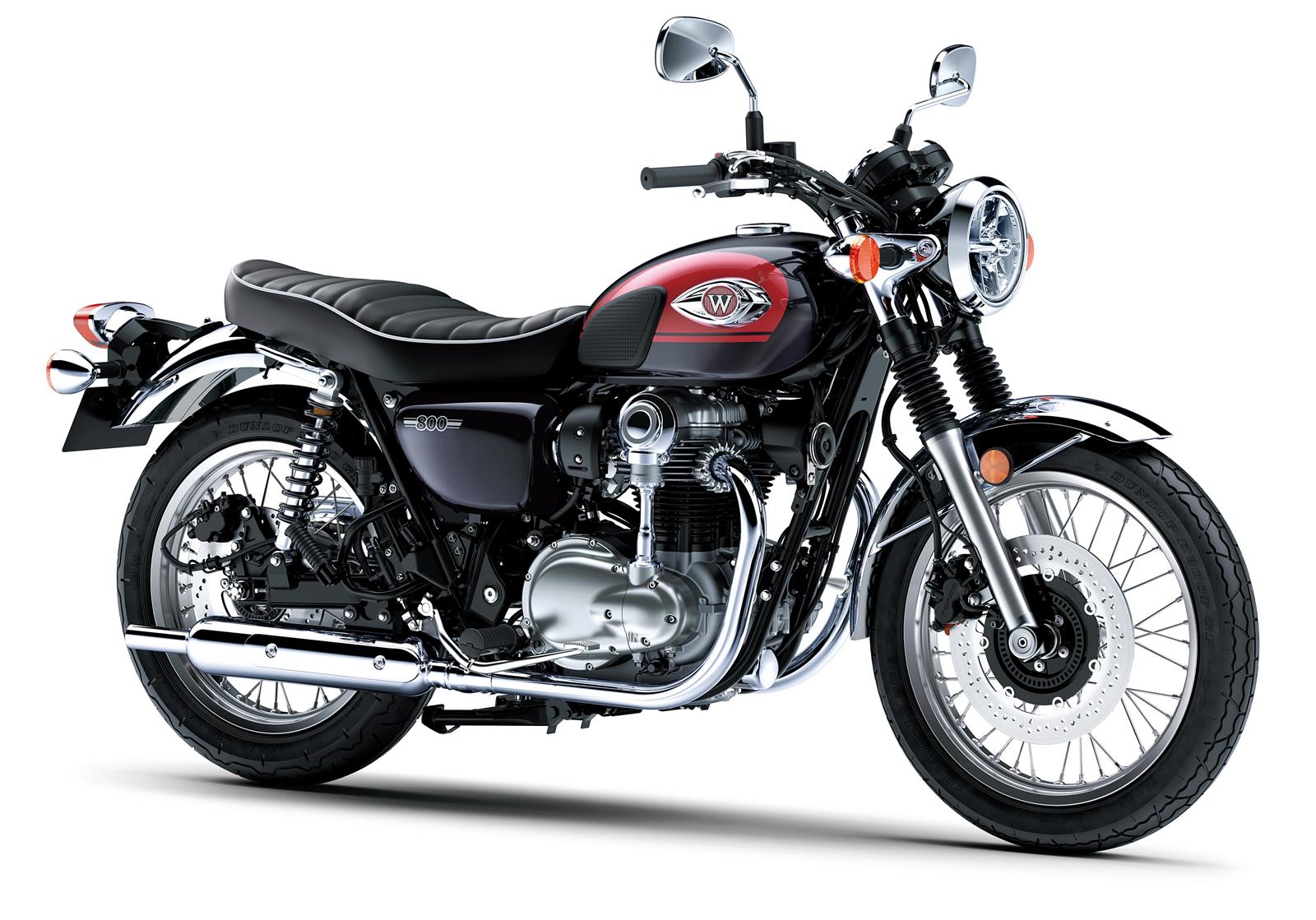 Kawasaki W800 NEGRO-ROJO 24