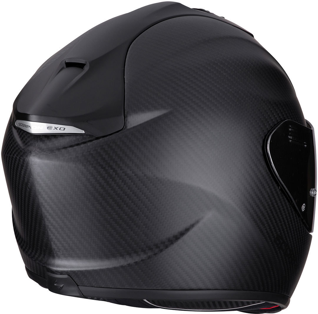 Casco Scorpion EXO-1400 EVO II Carbon Solid Negro mate - Imagen 2