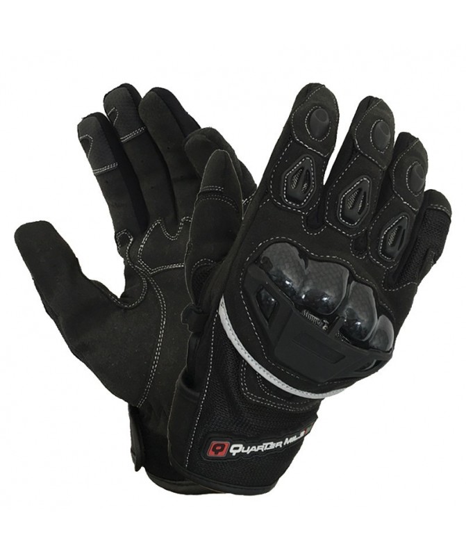 Guante Quarter Mile KASY EVO NEGRO