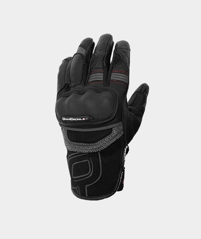 Guante Quarter Mile PACIFIC II Negro/Gris