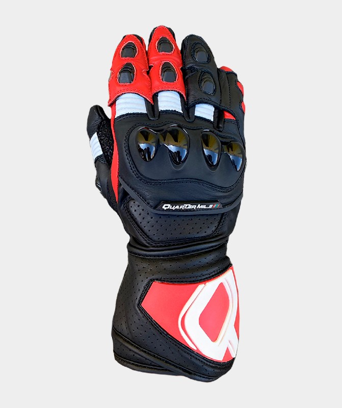 Guante Quarter Mile SR2 Racing rojo